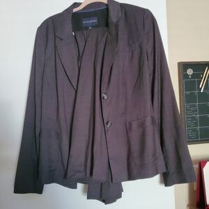 Banana Republic Gray Women's 2 piece Suit size 10